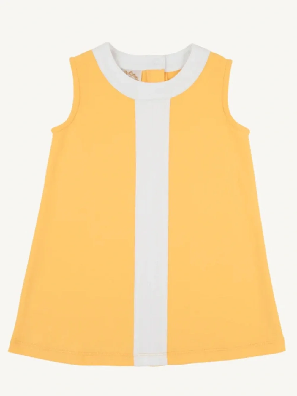 Rare Beaufort Bonnet Daisy Dress Yates Avenue Yellow with Worth Avenue White NWT